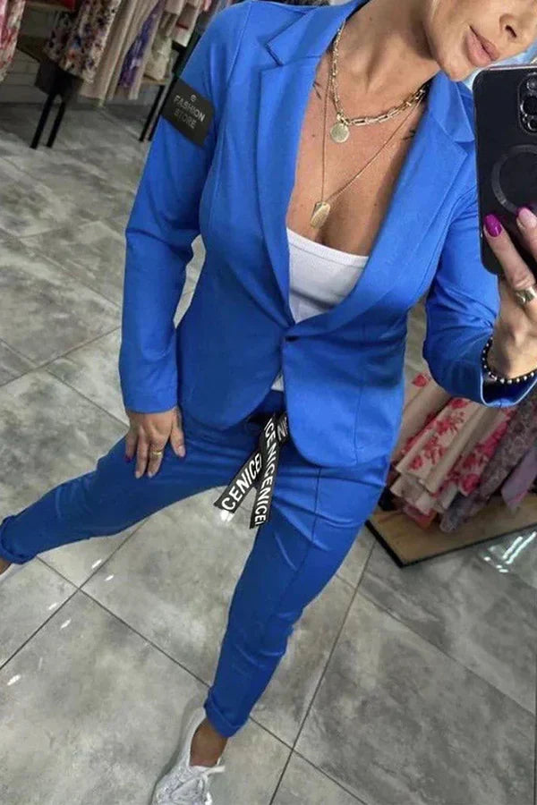 Caoimhe - Fluid Blazer Set