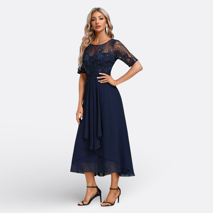 Eabha - Lace Midi Dress
