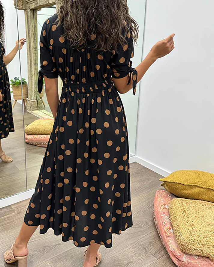 Geneviève | Robe à Pois