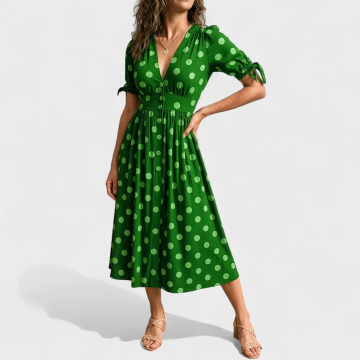Geneviève | Robe à Pois