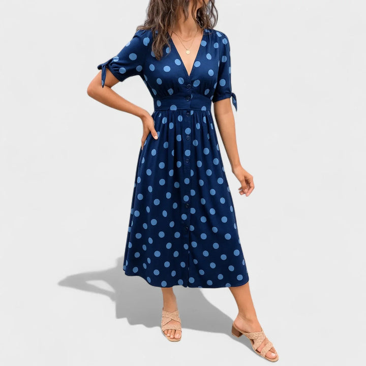 Geneviève | Robe à Pois