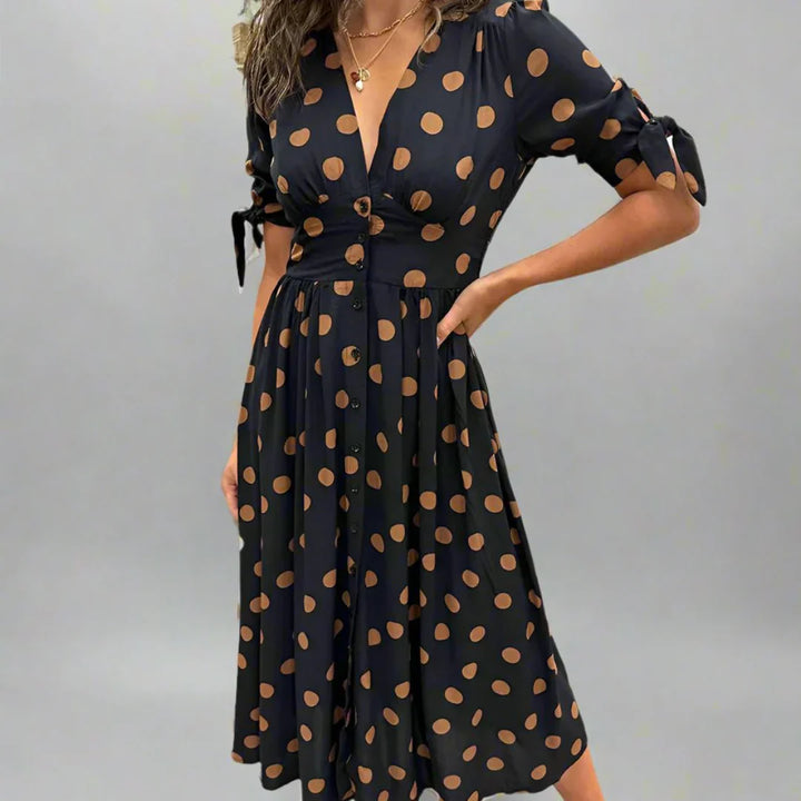 Geneviève | Robe à Pois