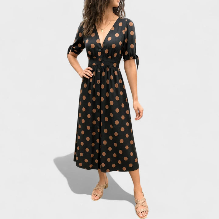 Geneviève | Robe à Pois
