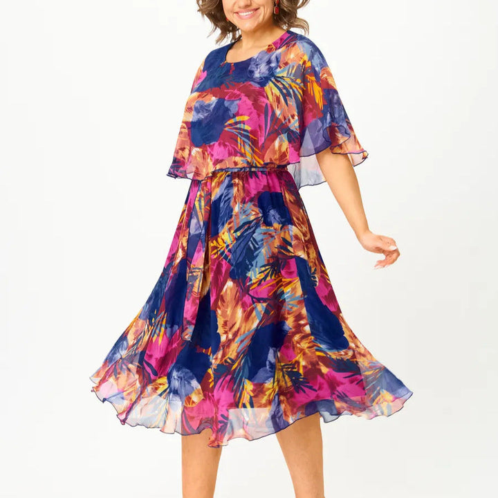 Yolande | Robe Midi en Mousseline