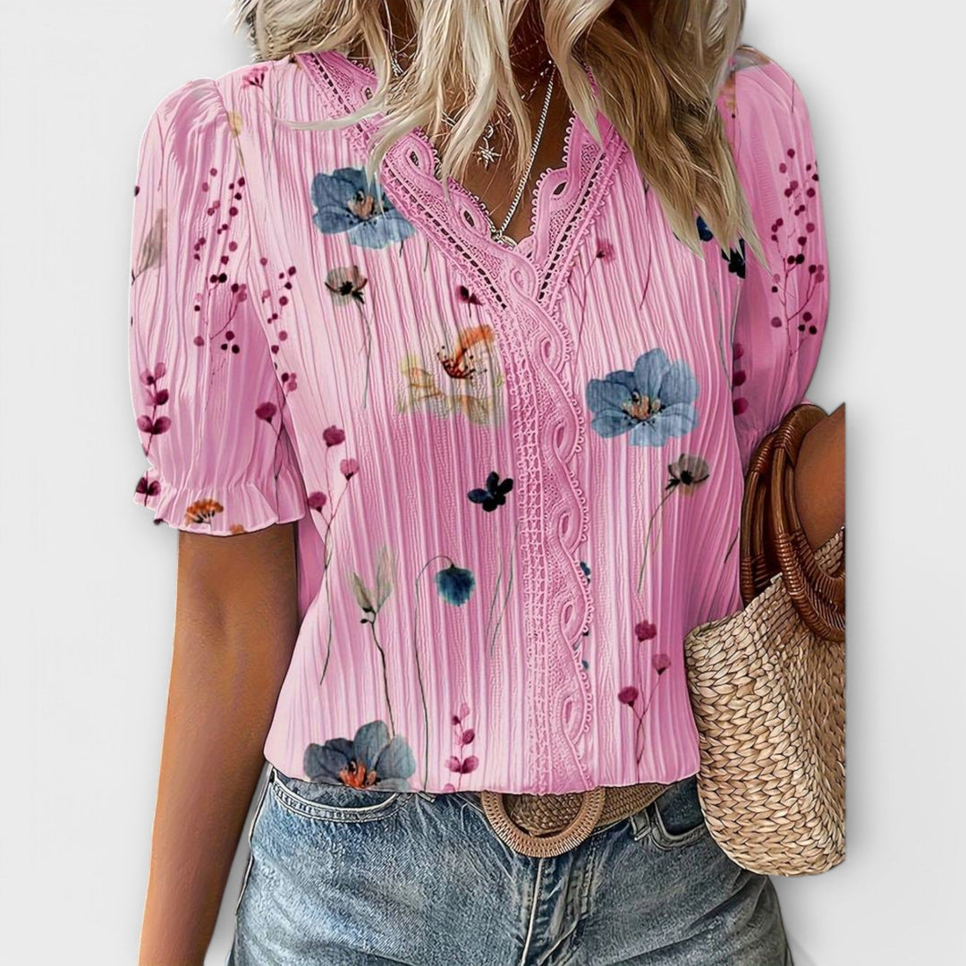Dervla - V-Neck Blouse