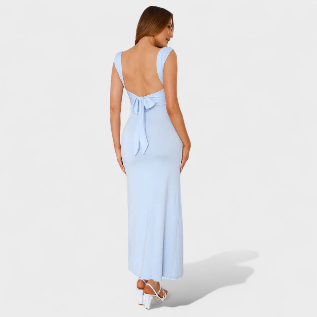 Ciara - Long Dress with Bow