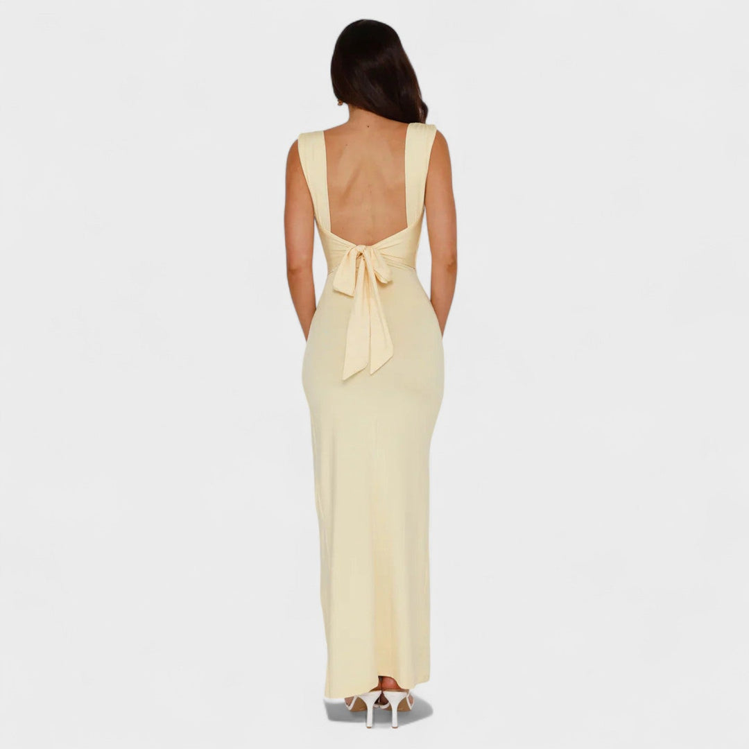Ciara - Long Dress with Bow