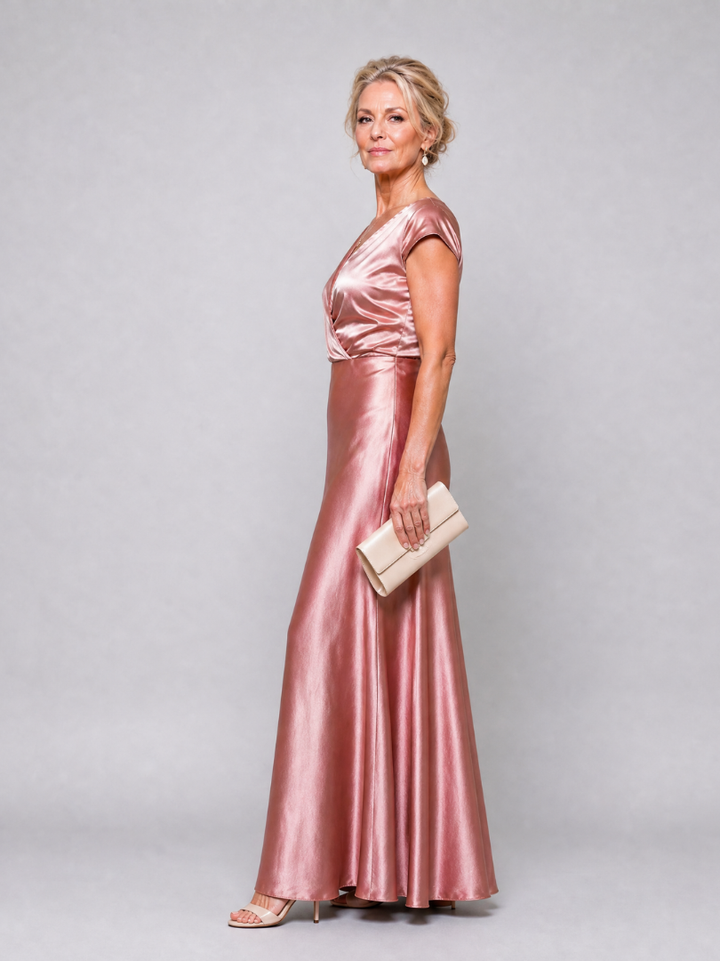 Lola | Robe Maxi Col en V