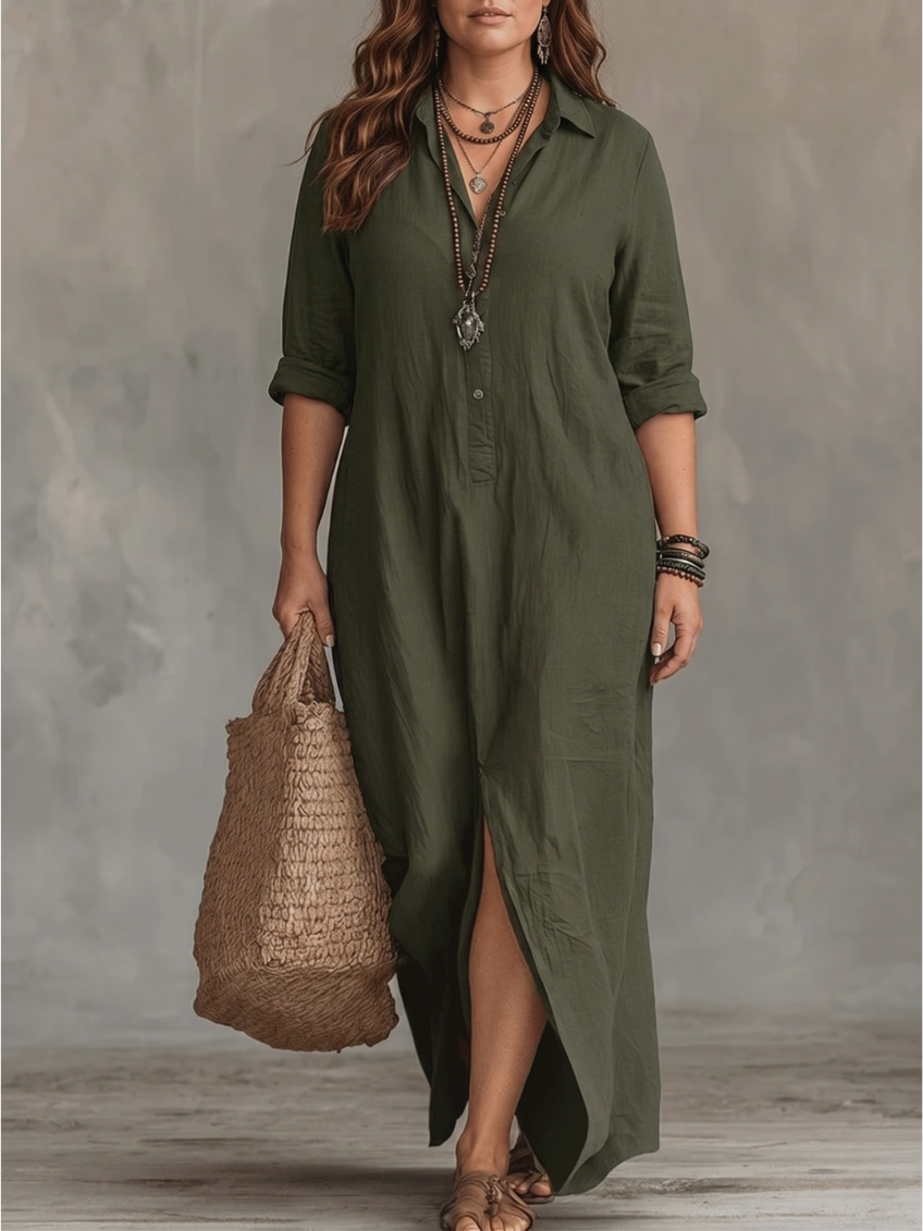 Priscille | Robe Maxi d'Été