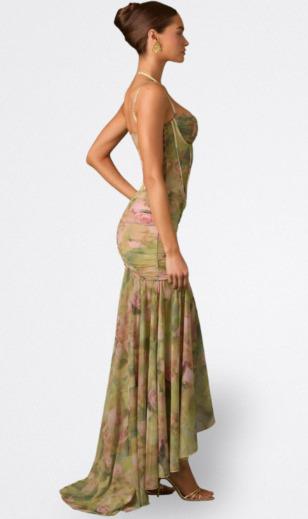 Dervla - Floral Corset Dress