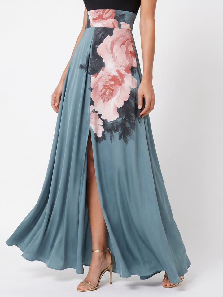 Alice | Robe Maxi Jupe Fleurie