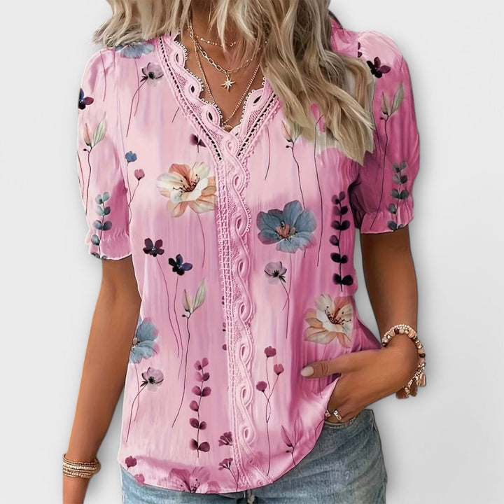 Dervla - V-Neck Blouse