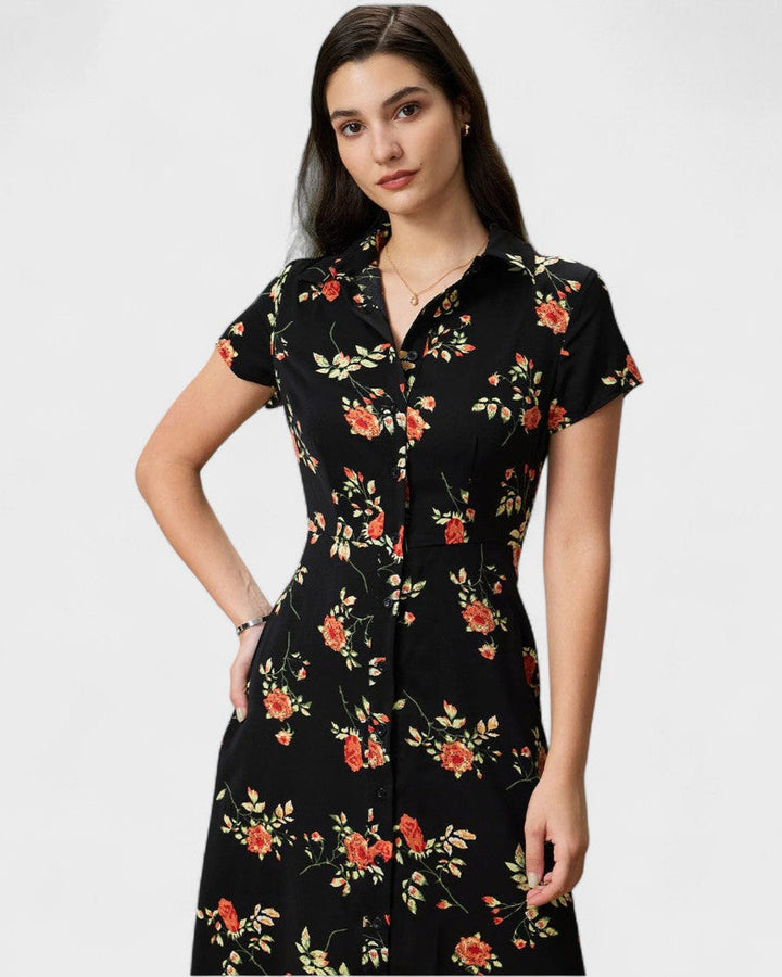Eimear - Floral Midi Dress