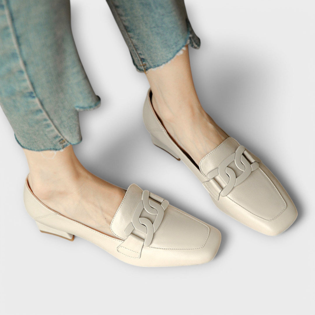 Eabha - Leather Orthopedic Slippers