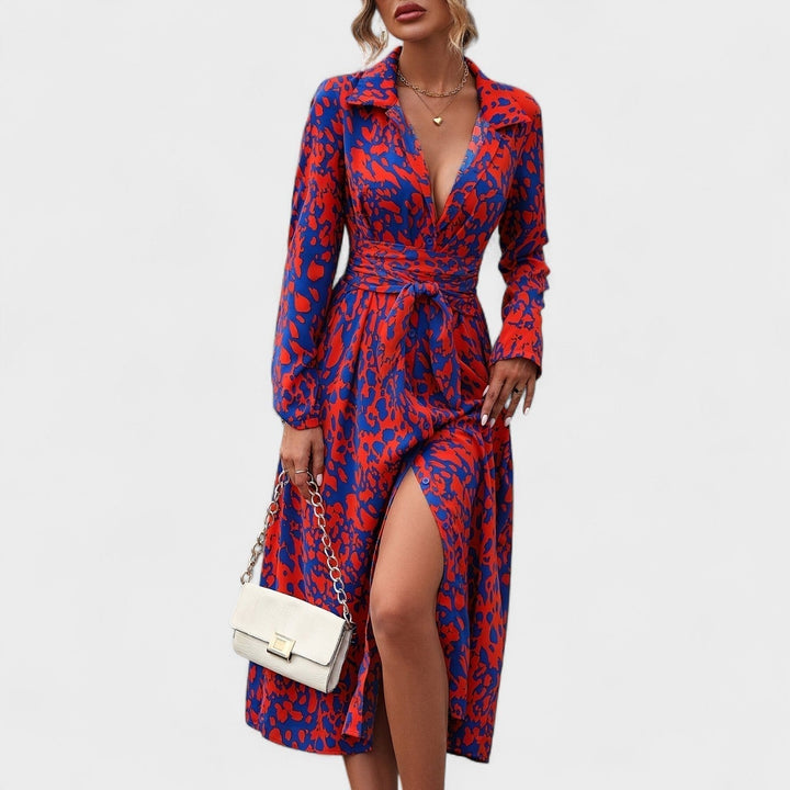 Gráinne - Animal Print Dress