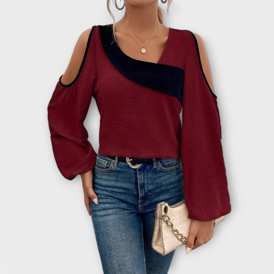 Eabha - Colour Block Blouse