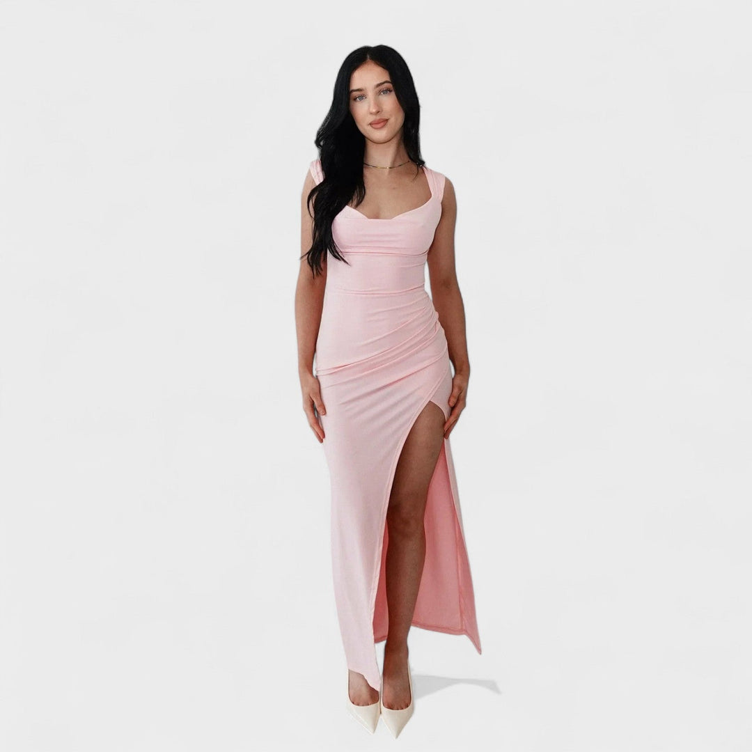 Ciara - Long Dress with Bow