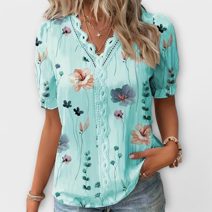Dervla - V-Neck Blouse