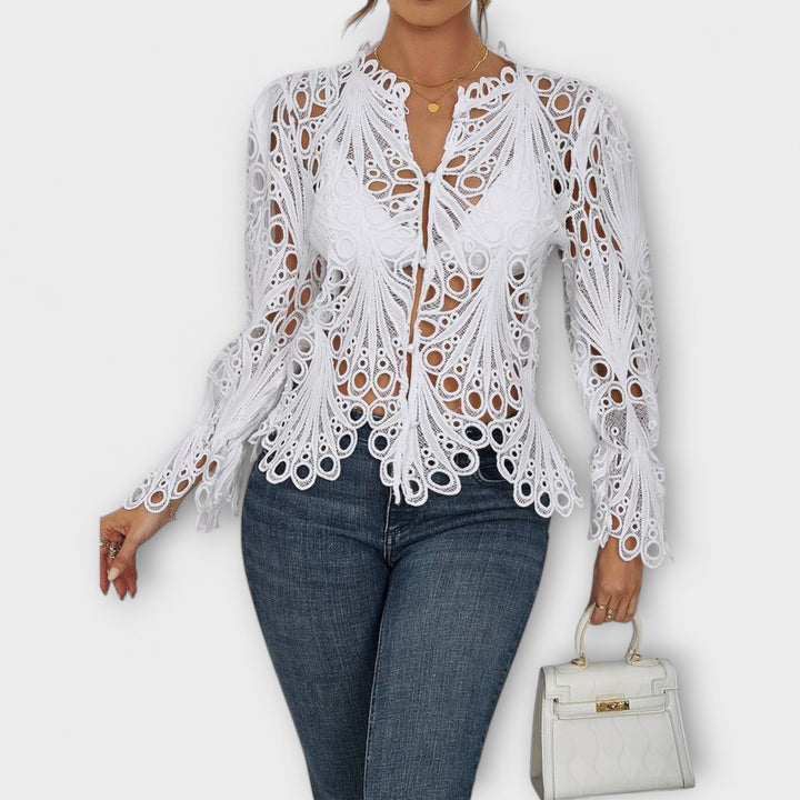 Fionnuala - Asymmetrical Blouse