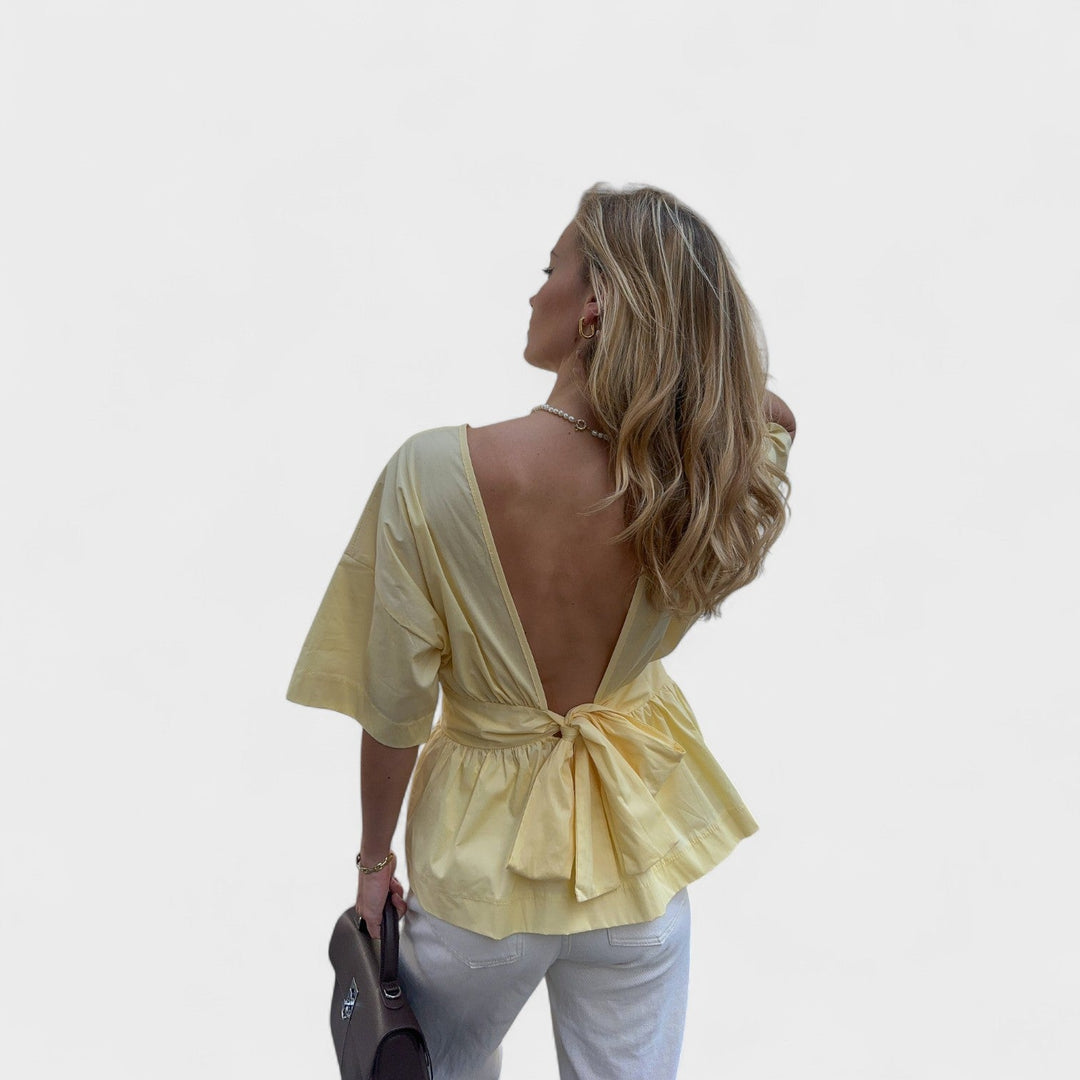 Eimear - V-Back Blouse