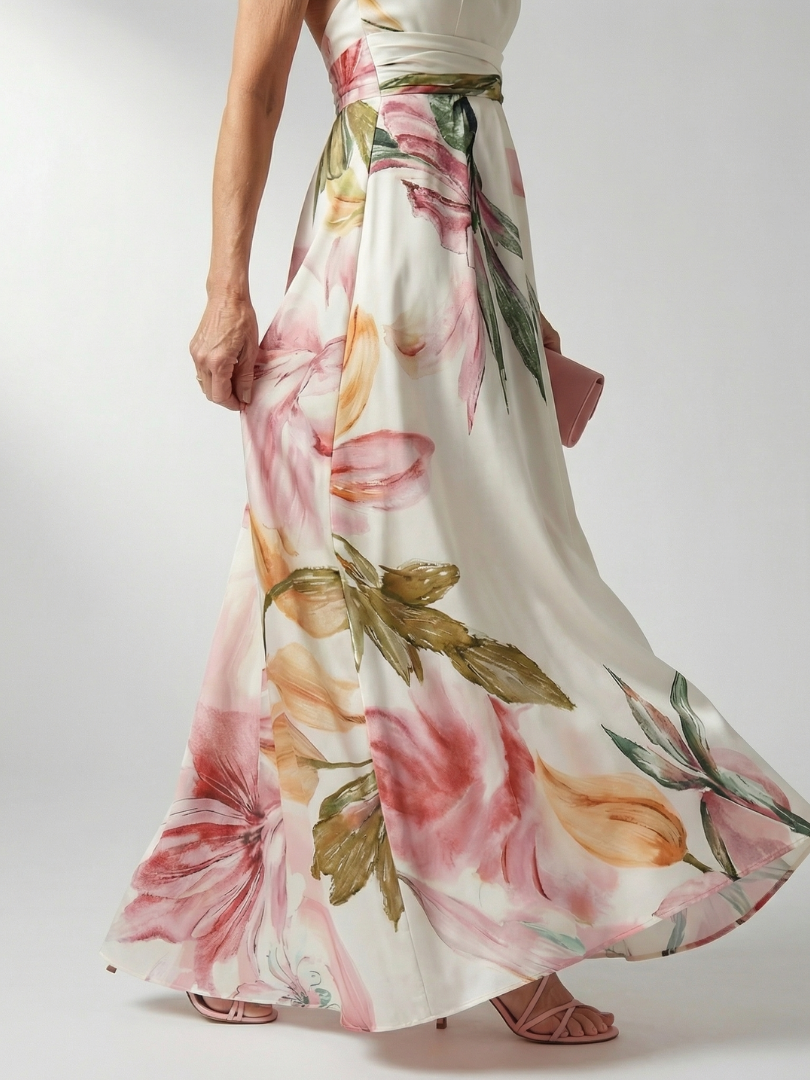 Liliane | Robe Maxi Botanique