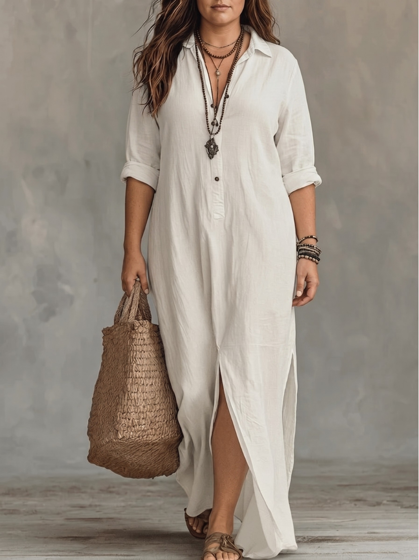 Priscille | Robe Maxi d'Été