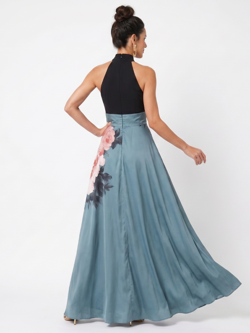 Alice | Robe Maxi Jupe Fleurie