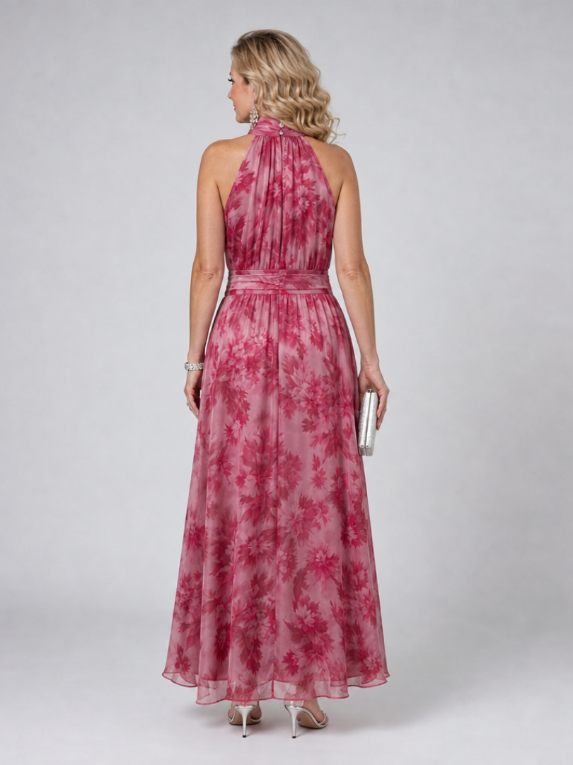Romane | Robe Maxi en Mousseline Fleurie