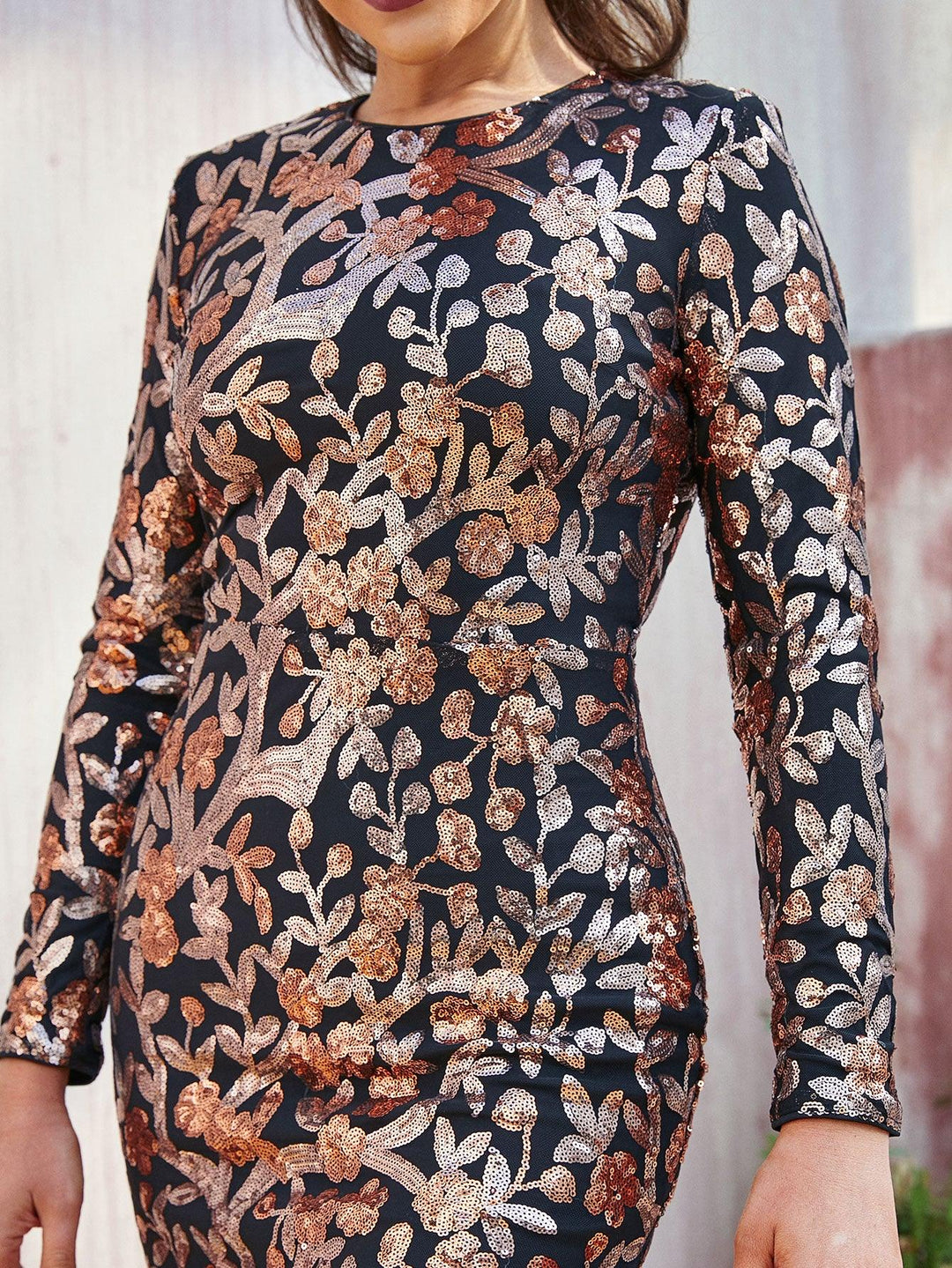 Edwige | Robe Mini à Paillettes