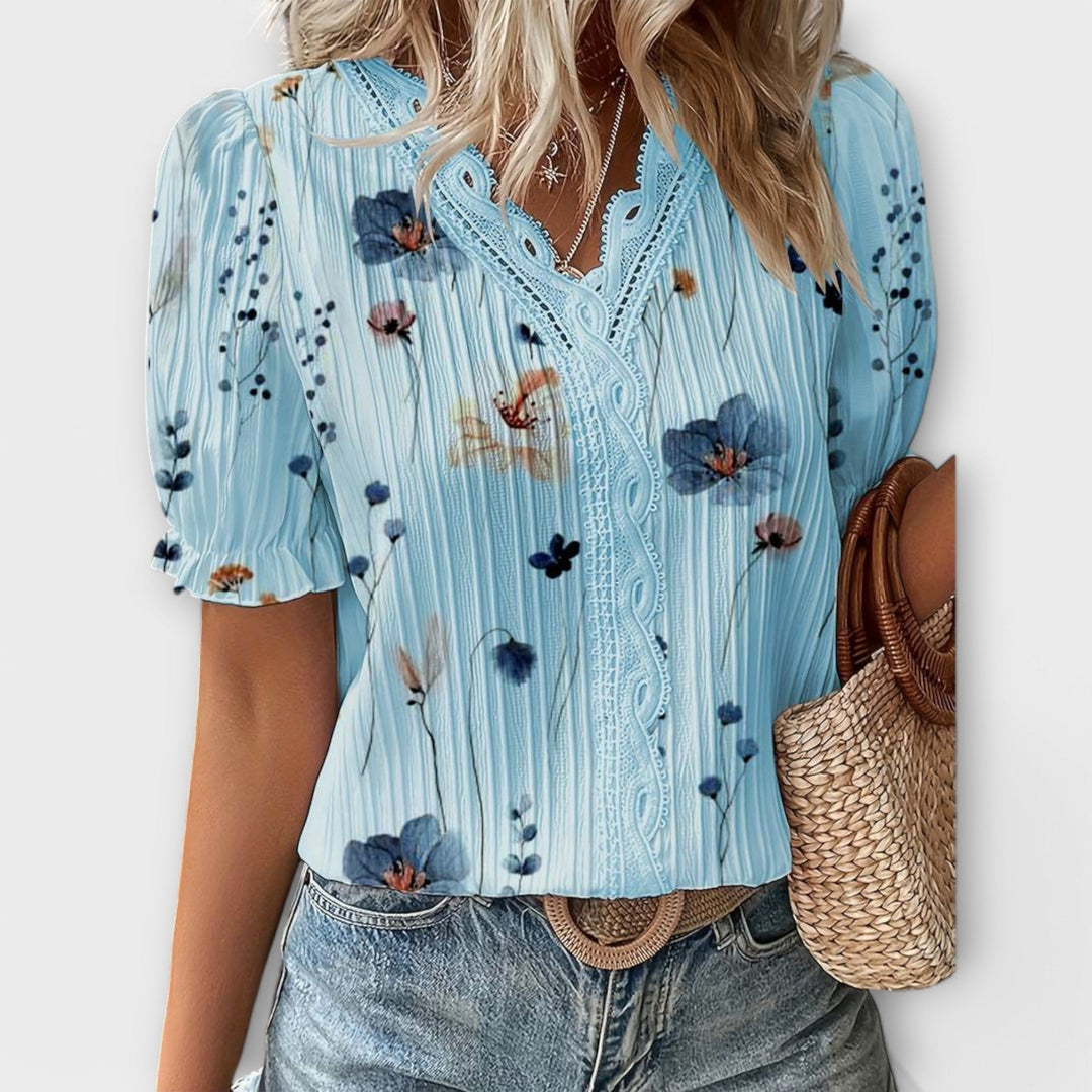 Dervla - V-Neck Blouse
