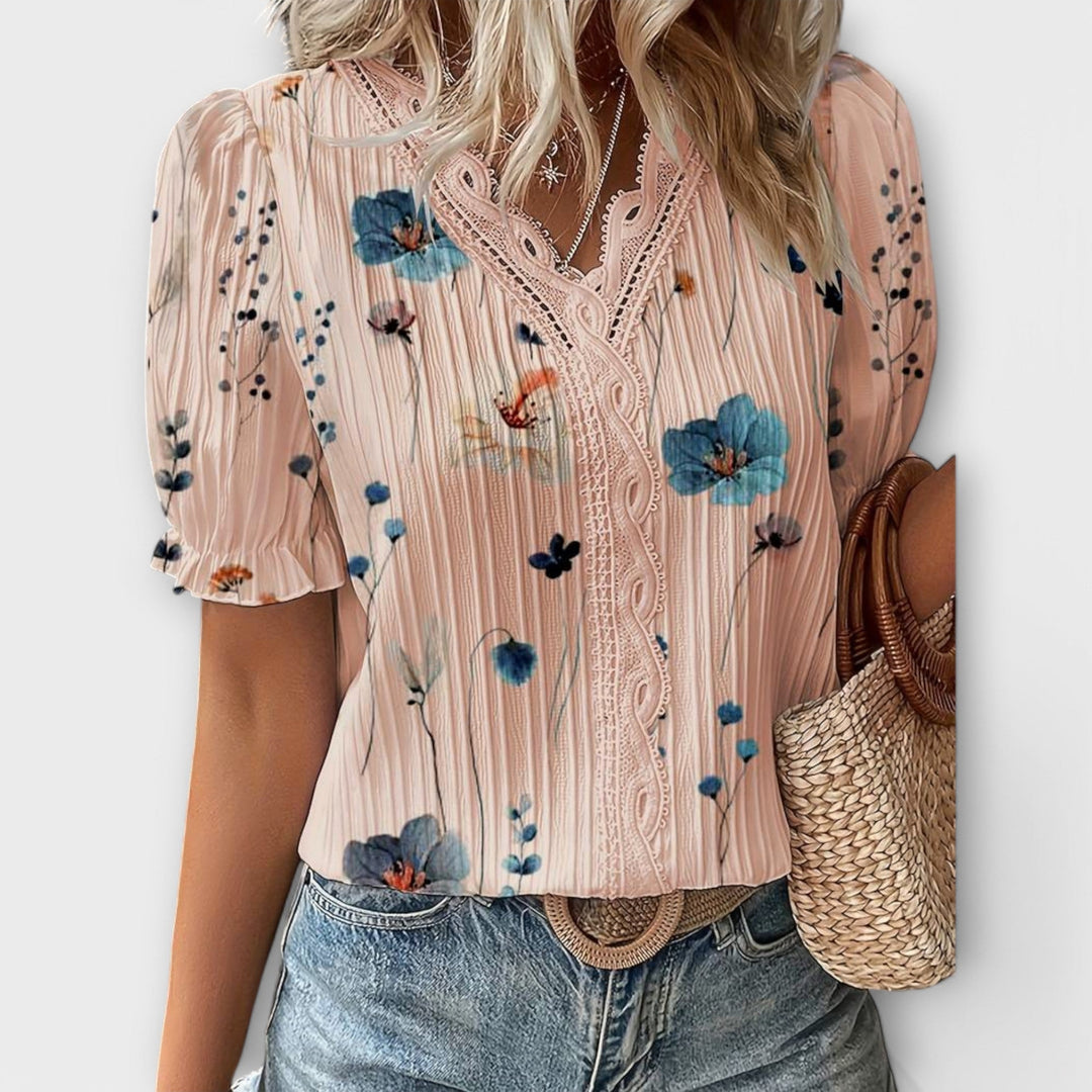 Dervla - V-Neck Blouse