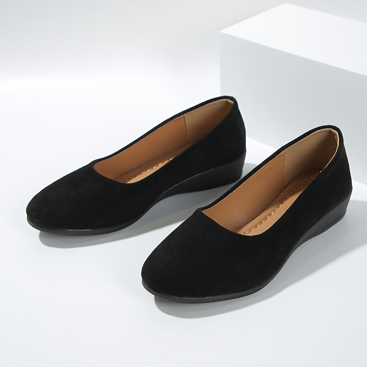 Dervla - Wedge Heel Ballerinas