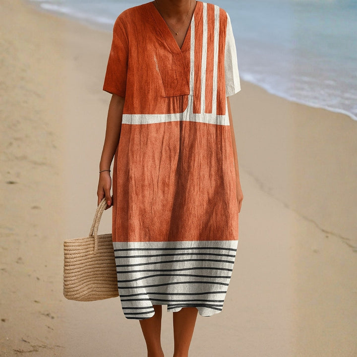 Eabha - Cotton Midi Dress