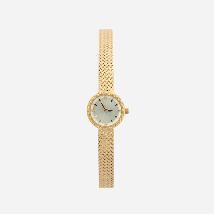 Fionnuala - Gold Round Watch