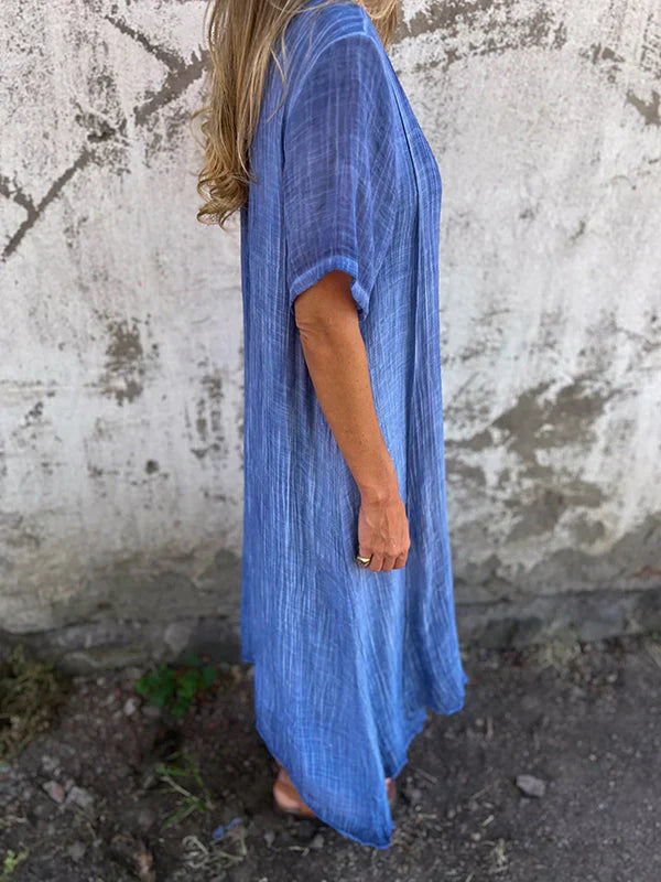 Charlotte | Robe Maxi Col en V