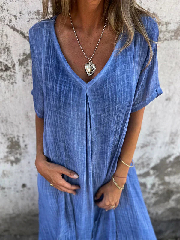 Charlotte | Robe Maxi Col en V