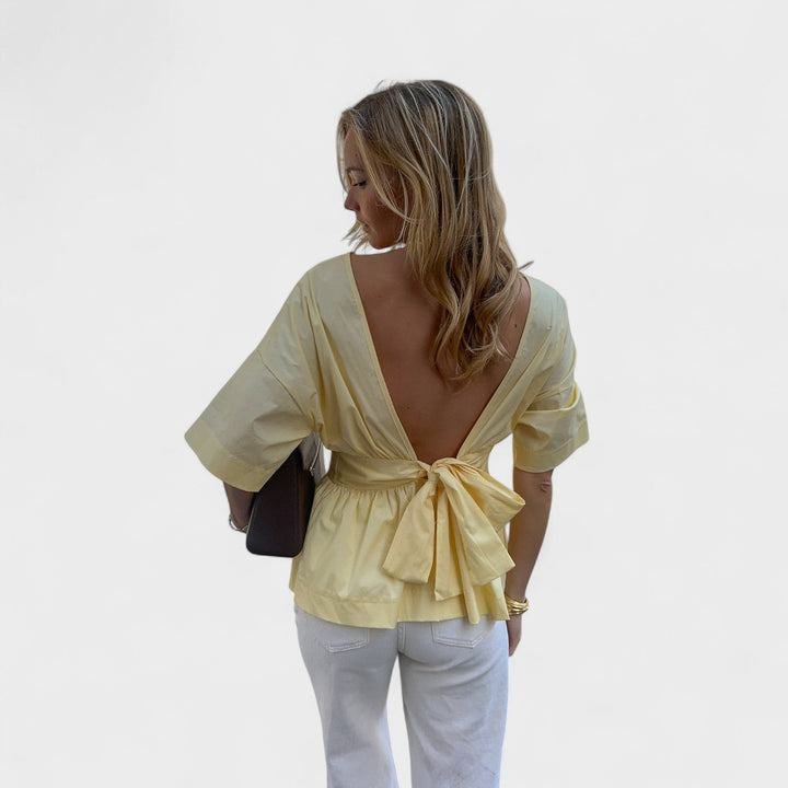 Eimear - V-Back Blouse