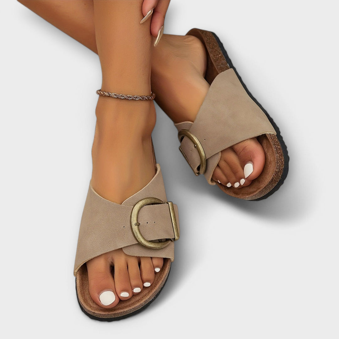 Eabha - Cork Buckle Sandals