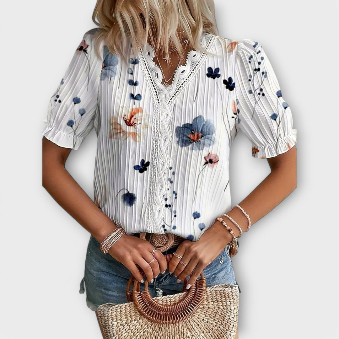 Dervla - V-Neck Blouse