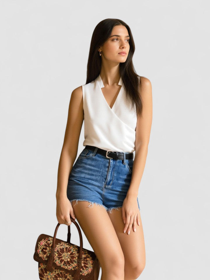 Laoise - V-Neck Soft Top