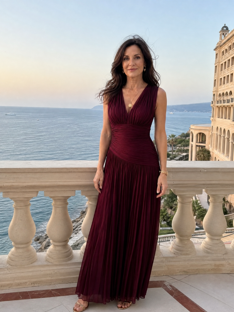 Pascale | Robe Maxi Drapée