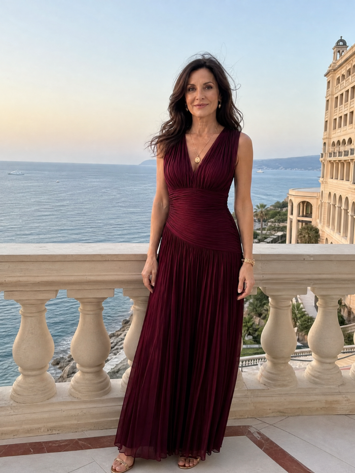 Pascale | Robe Maxi Drapée