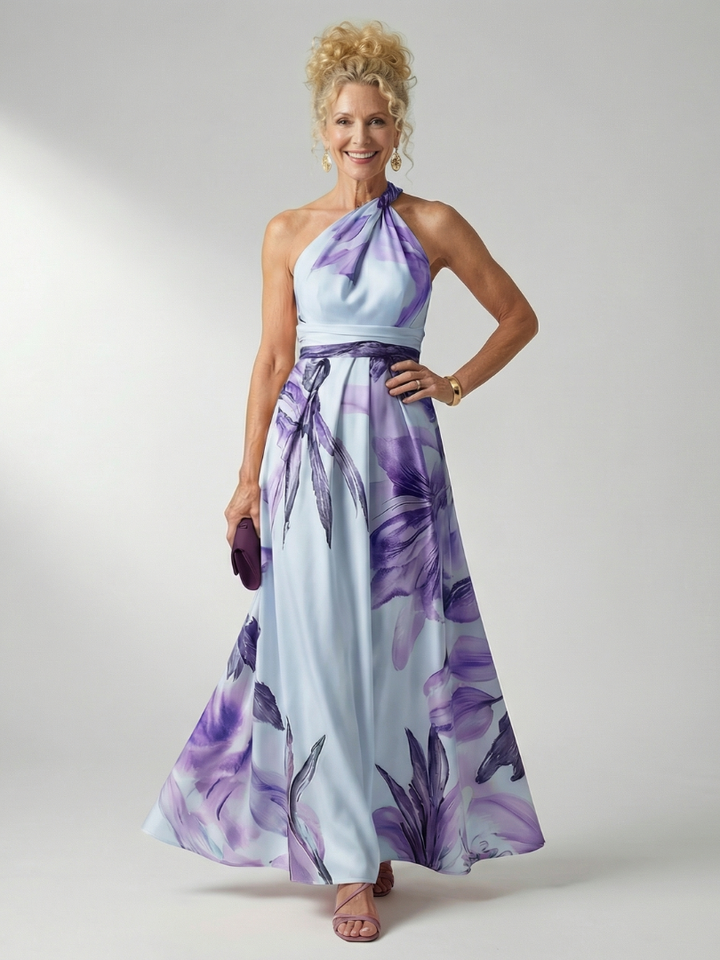 Liliane | Robe Maxi Botanique