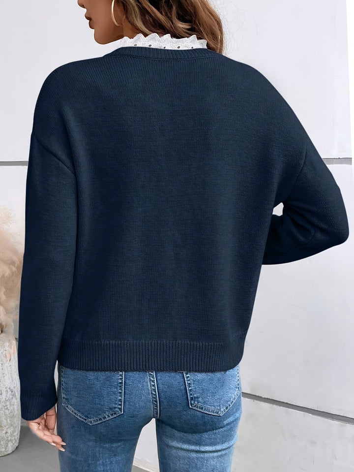 Eimear - Lace Detail Jumper