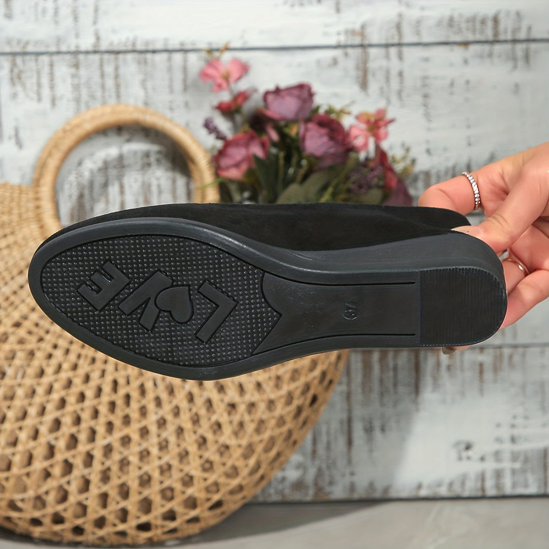 Dervla - Wedge Heel Ballerinas