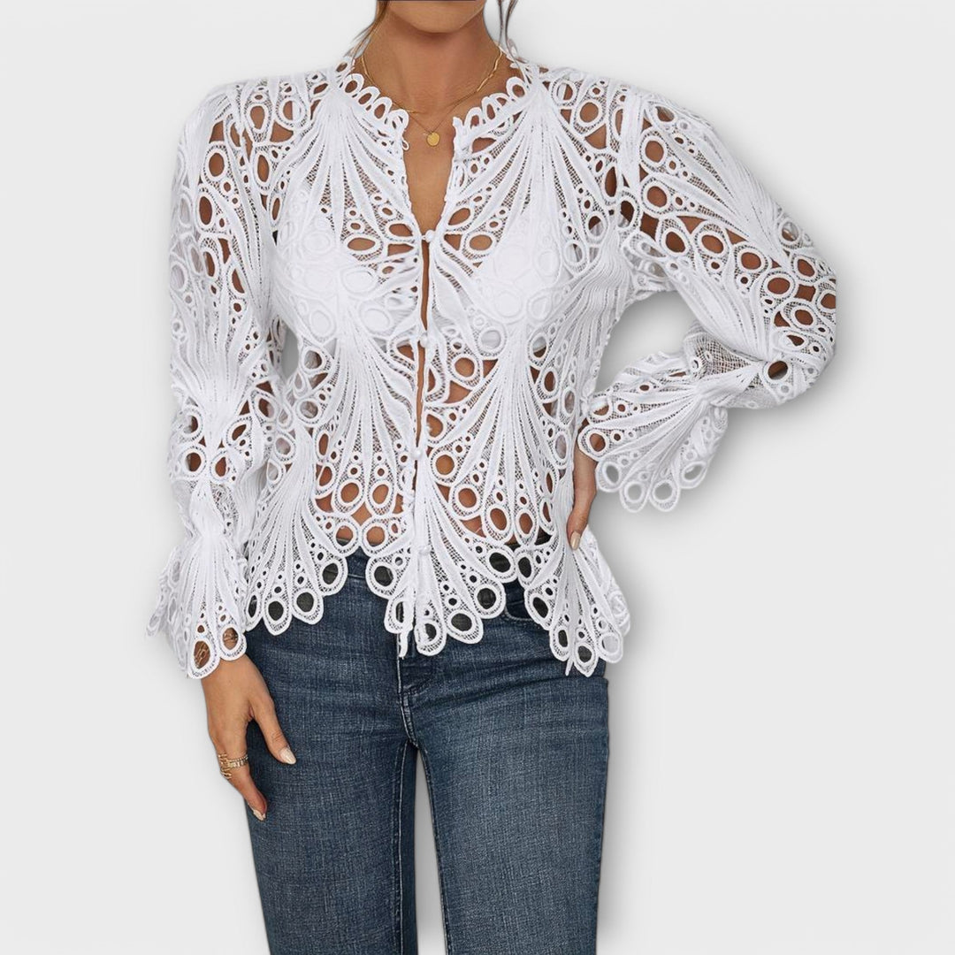 Fionnuala - Asymmetrical Blouse