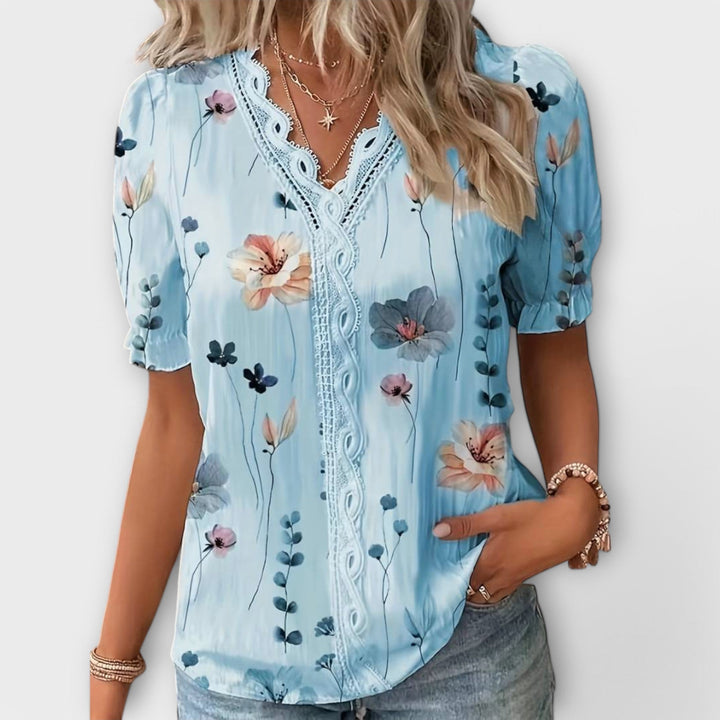 Dervla - V-Neck Blouse