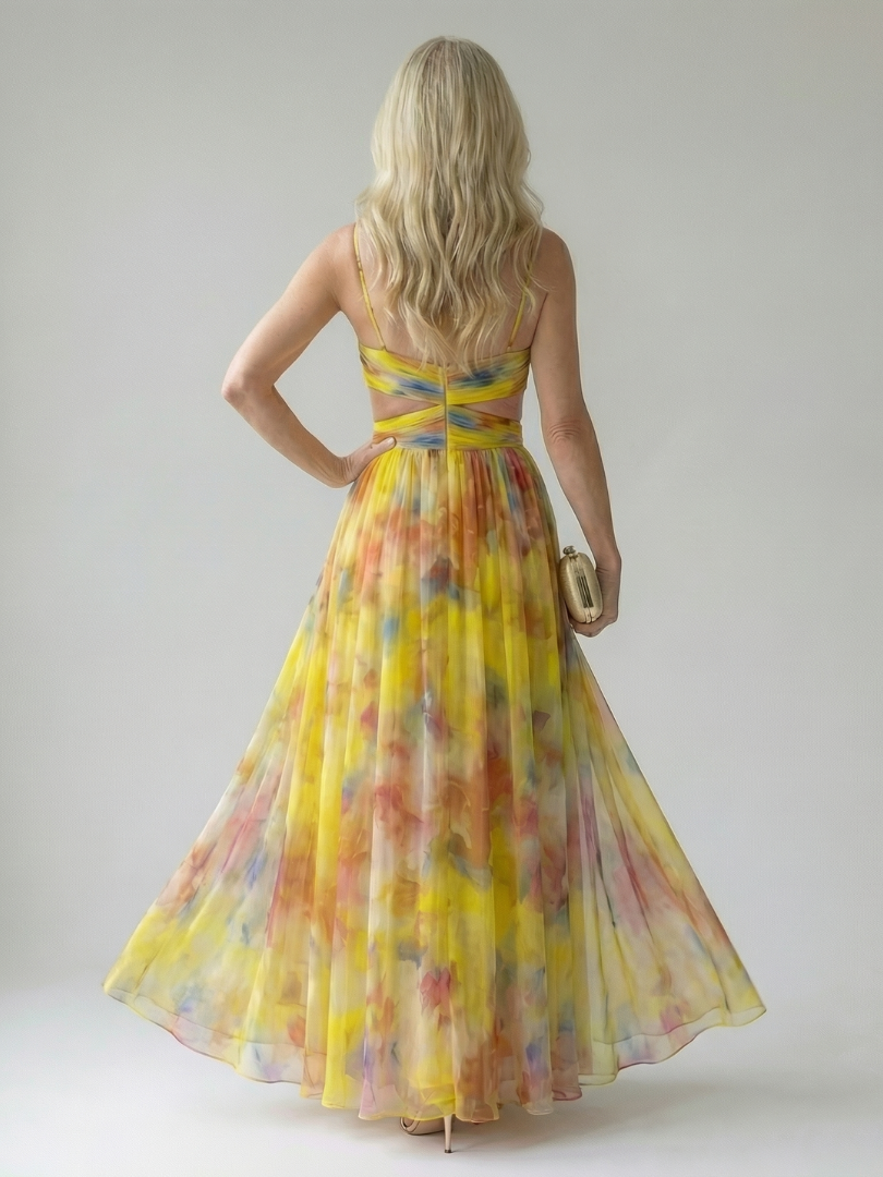 Yolande | Robe Maxi Fleurie