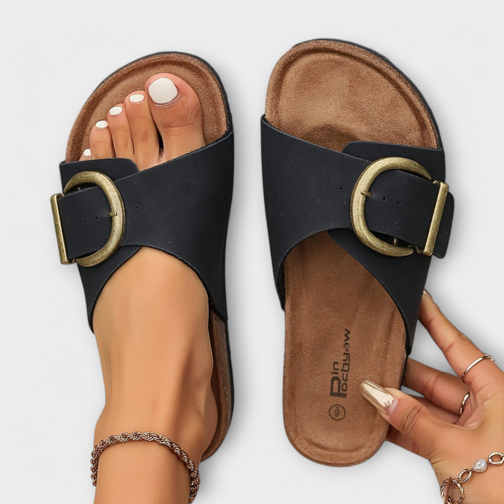 Eabha - Cork Buckle Sandals