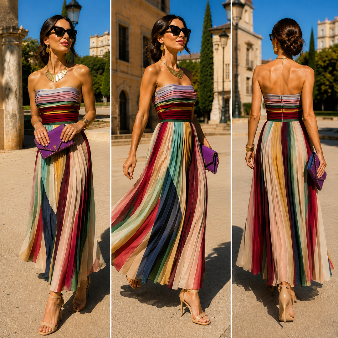 Éveline | Robe Longue Élégante